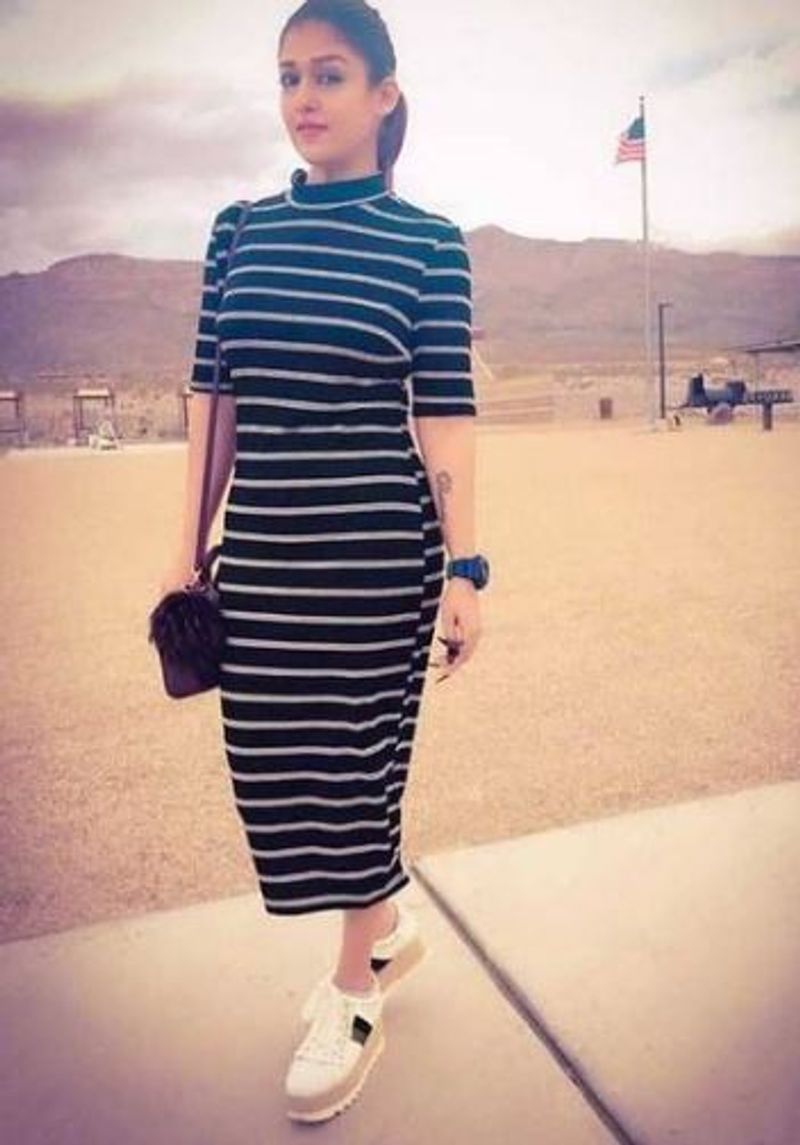 Check out Kollywood actress Nayanthara crazy for white shoes vcs