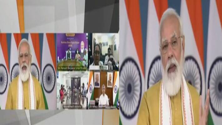 PM Modi launches Ayushman Bharat Digital Mission health ID for every citizen pod PM Modi launches Ayushman Bharat Digital Mission health ID for every citizen pod