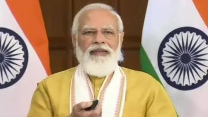 Narendra Modi launches Ayushman Bharat Digital Mission, every citizen to have digital health ID card bpsb Narendra Modi launches Ayushman Bharat Digital Mission, every citizen to have digital health ID card bpsb
