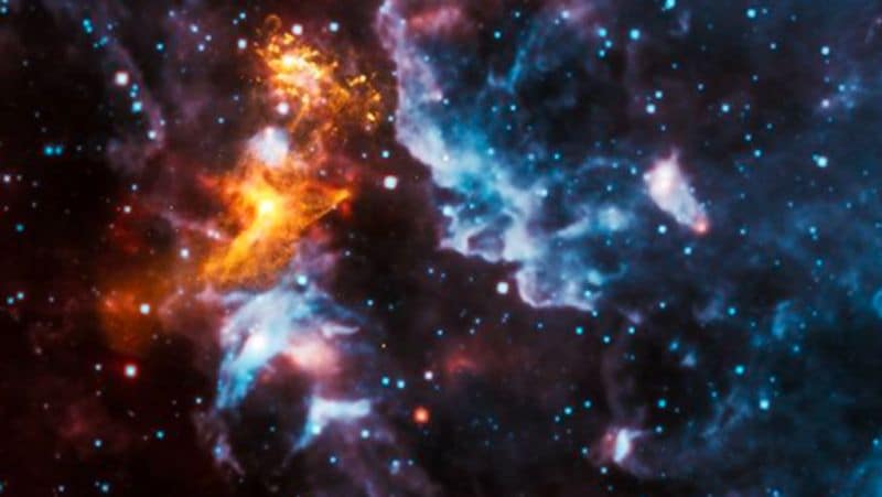 NASA released a picture which is being called the Hand of God on social media