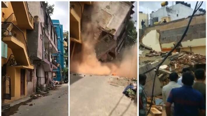 building collapsed in bengaluru building collapsed in bengaluru