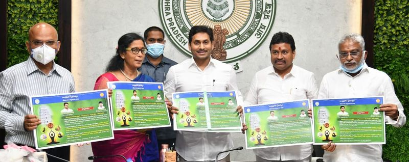 TTD Srisailam vijayawada durga tempe officers meets cm ys jagan