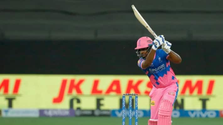 IPL 2021 RR captain Sanju Samson after seven wicket loss to SRH IPL 2021 RR captain Sanju Samson after seven wicket loss to SRH