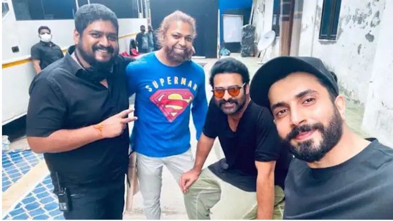 Prabhas Sunny Singh latest selfie from the sets of Adipurush