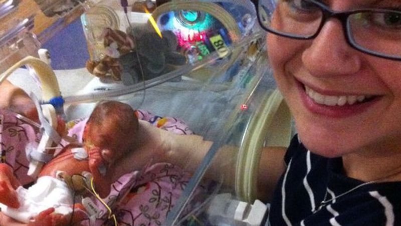 America premature baby could wear her father wedding ring as a bracelet