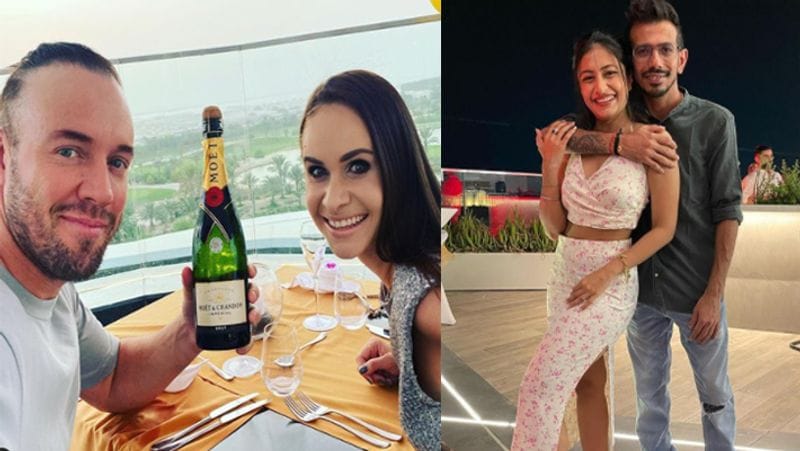 IPL 2021: RCB players AB de Villiers and Yuzvendra Chahal celebrated their wives birthday, see pictures