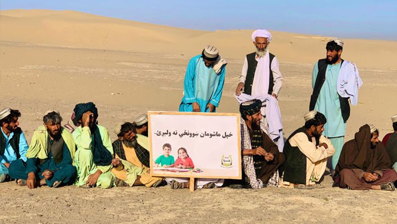 Some pictures showing human rights and women safety in Afghanistan