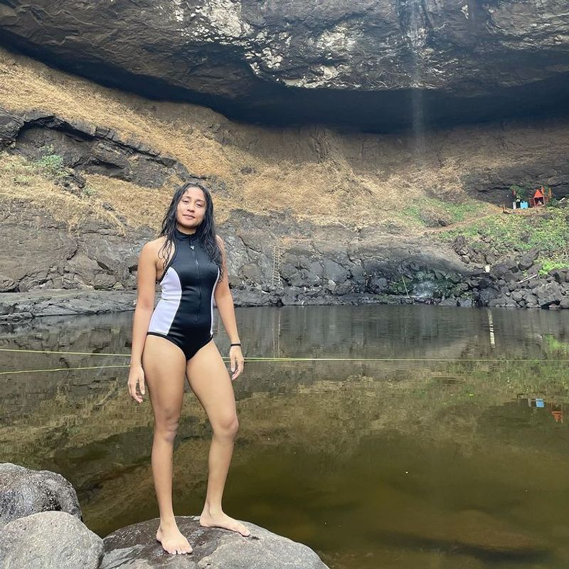 Survivor Aishwarya Krishnan topless poses in a very bold way