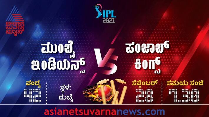 IPL 2021 Mumbai Indians Take on Punjab Kings in Abu Dhabi Do or Die Match for Both teams kvn IPL 2021 Mumbai Indians Take on Punjab Kings in Abu Dhabi Do or Die Match for Both teams kvn