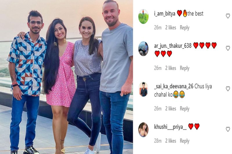 Yuzvendra Chahal wife Dhanashree Verma shared photo of her birthday celebration users troll her