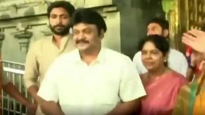 Actor Prabhu who went to Tirupati today! Actor Prabhu who went to Tirupati today!