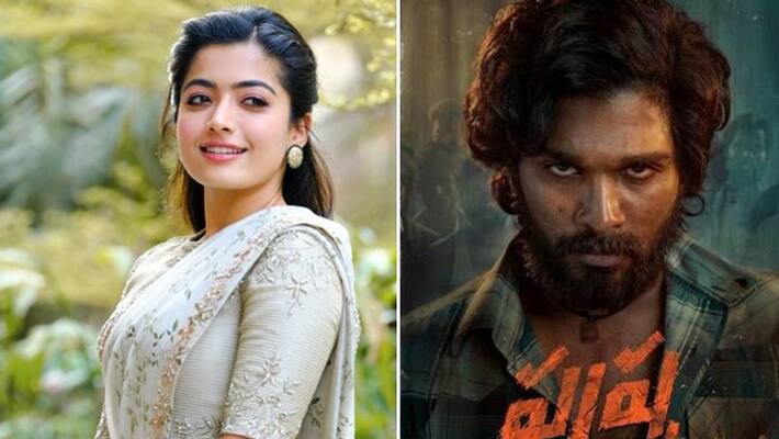 rashmika mandanna first look from pushpa release time fix rashmika mandanna first look from pushpa release time fix