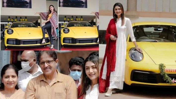 actress mamtha mohandas share porsche 911 carrera pooja ceremony photos actress mamtha mohandas share porsche 911 carrera pooja ceremony photos