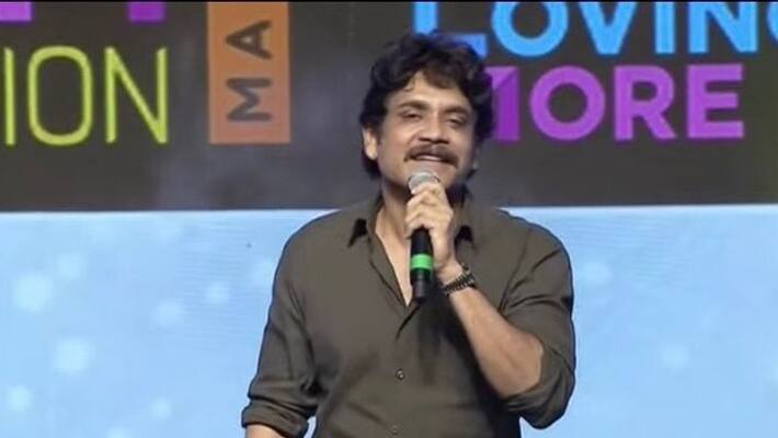 king nagarjuna in celebrations mood as akhil gets first hit king nagarjuna in celebrations mood as akhil gets first hit