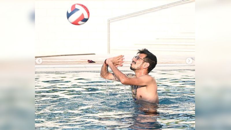 Viral pictures of Virat Kohli AB de Villiers Glenn Maxwell from RCB pool party