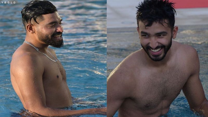 Viral pictures of Virat Kohli AB de Villiers Glenn Maxwell from RCB pool party