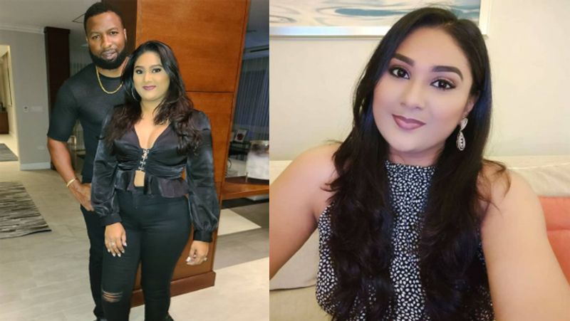 IPL 2021, Rohit Sharma-s team Mumbai Indians star Kieron Pollard and his wife Jenna Ali hot images spb
