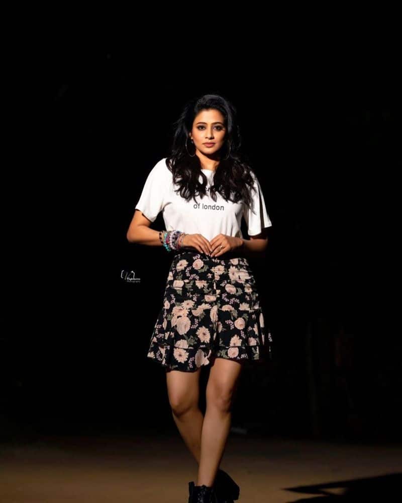 priyamani looks hot in short frack her latest photo shoots blows your mind for sure