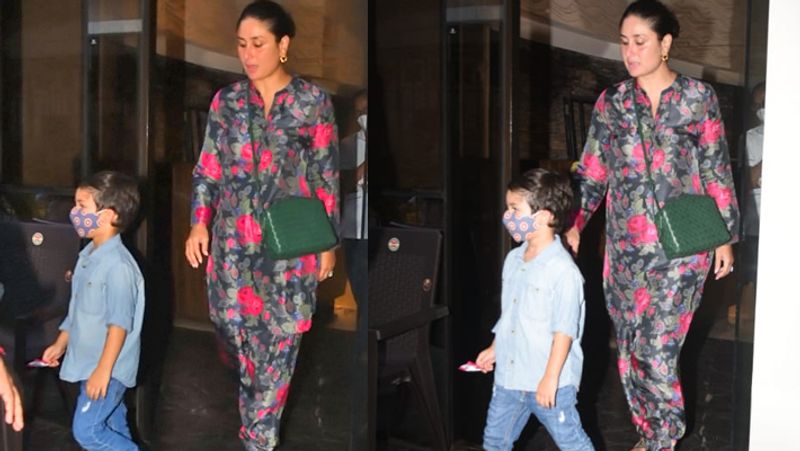 Kareena Kapoor spotted with son Jeh, actress looked tensed