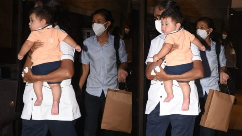 Kareena Kapoor spotted with son Jeh, actress looked tensed