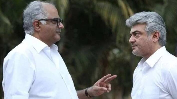 Boney Kapoor sharing about Ajith 61st movie Boney Kapoor sharing about Ajith 61st movie