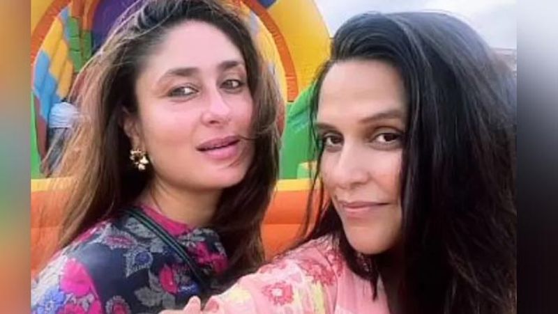 kareena kapoor seen without makeup at sister in laws soha ali khan daughter inaaya khemu birthday bash