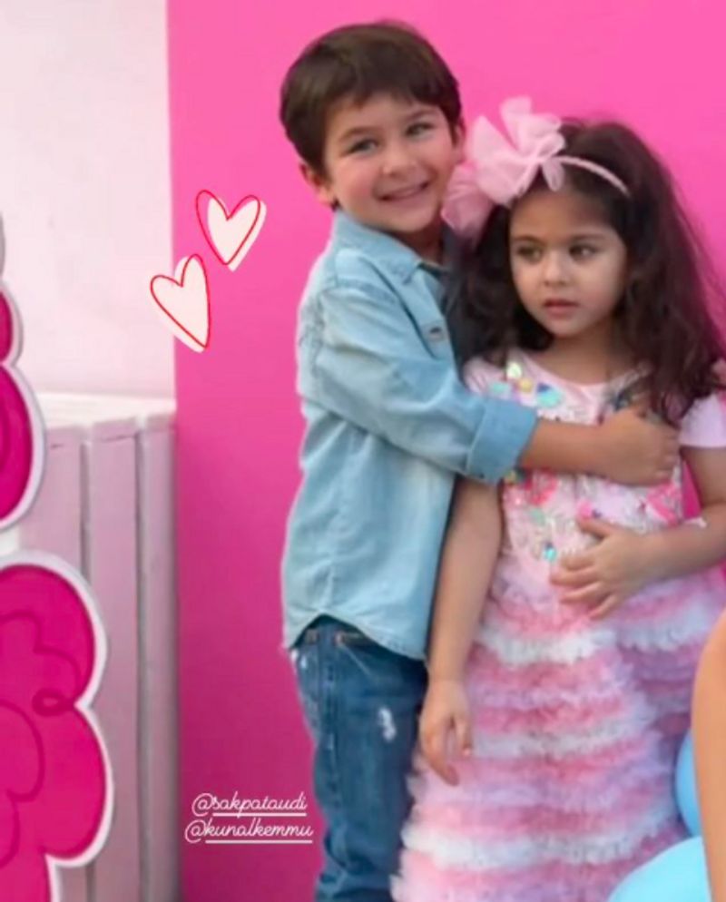 Inside Soha Ali Khans daughter Inaayas birthday party Taimur enjoys dpl