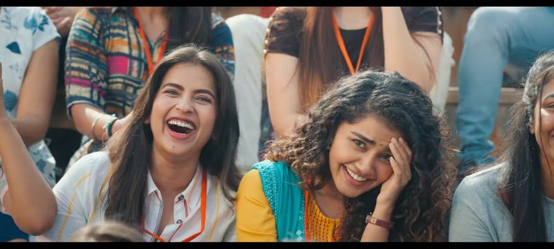 curly hair killing looks anupama parameswaran latest photos goes trending