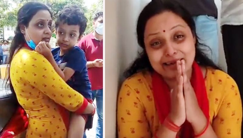 Gorakhpur Manish Gupta murder case, wife pleading for justice, shameful video of police surfaces