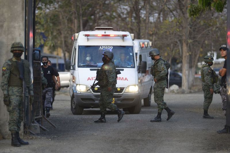 battle among drug mafia in Ecuador Jail that killed at least 116 people