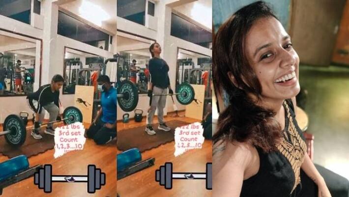 sithara krishnakumar shares her workout video sithara krishnakumar shares her workout video