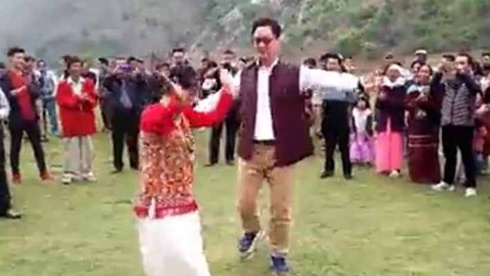 Lovely PM Modi comments on minister kiren rijiju s dancing video bsm Lovely PM Modi comments on minister kiren rijiju s dancing video bsm