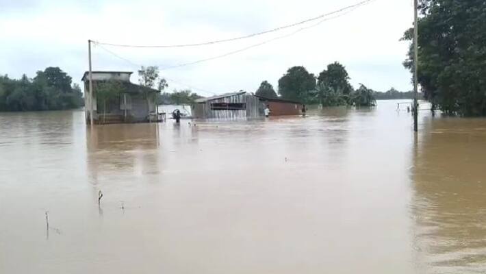 water level of different rivers is rising and flood situation worsens in Ghatal bpsb water level of different rivers is rising and flood situation worsens in Ghatal bpsb