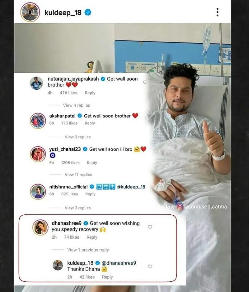 IPL 2021: men will be men memes viral on Kuldeep yadav after his only reply to dhanasree