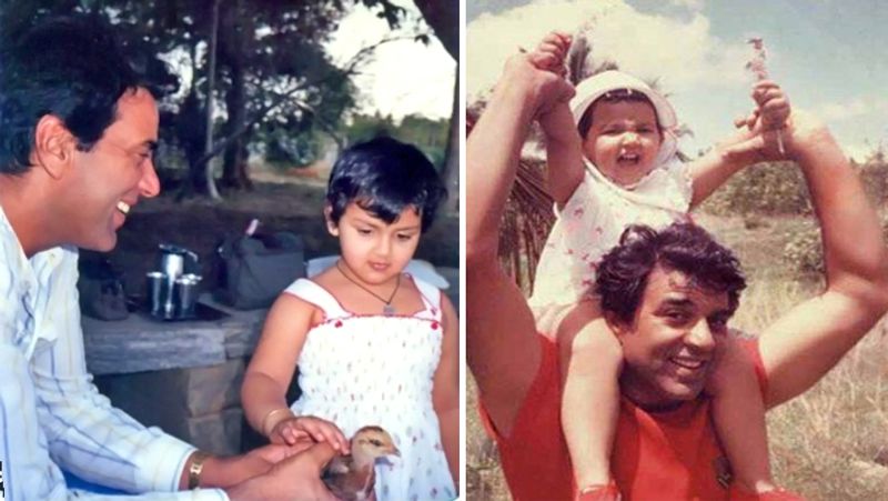 Dharmendra daughter Esha Deol shares childhood picture of her with father