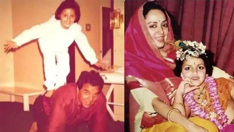 Dharmendra daughter Esha Deol shares childhood picture of her with father