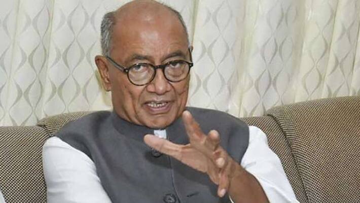 madhya pradesh congress leader digvijaya singh praises amit shah and rss in bhopal madhya pradesh congress leader digvijaya singh praises amit shah and rss in bhopal