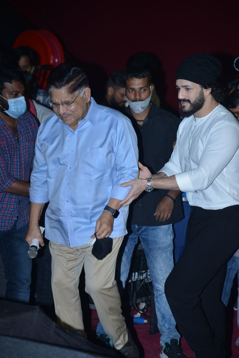 akhil akkineni starer most eligible bachelor pre release event