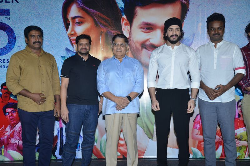 akhil akkineni starer most eligible bachelor pre release event