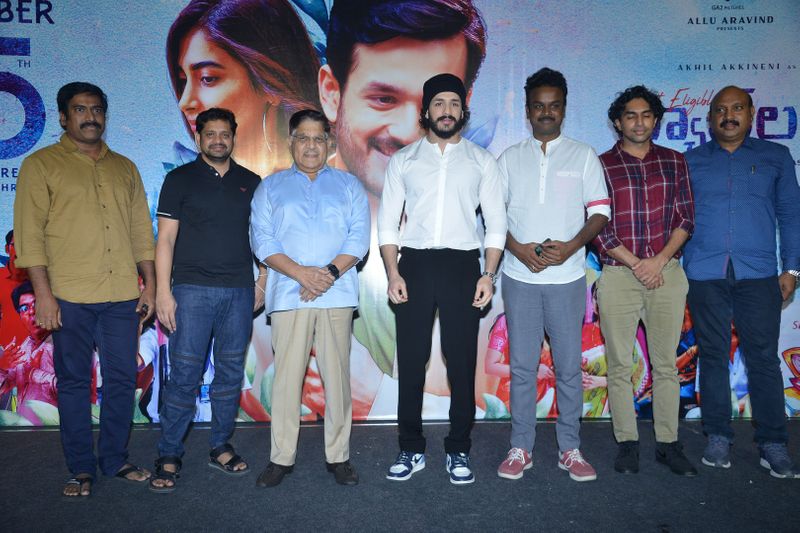 akhil akkineni starer most eligible bachelor pre release event