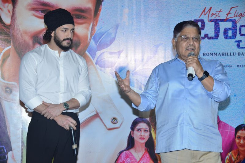 akhil akkineni starer most eligible bachelor pre release event