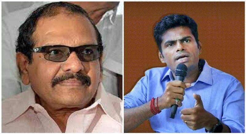 Peter Alphonse criticizes Annamalai and Governor Ravi for their rivalry in lying