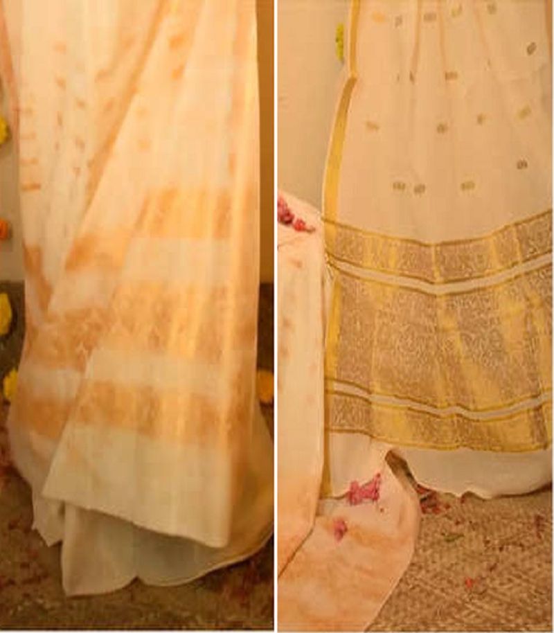 Home baker creates world's first edible saree