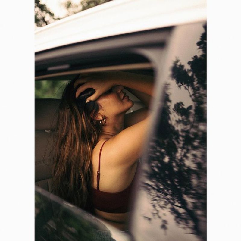 Lavanya Tripathi photoshoot in car is so hot, crazy viral in social media