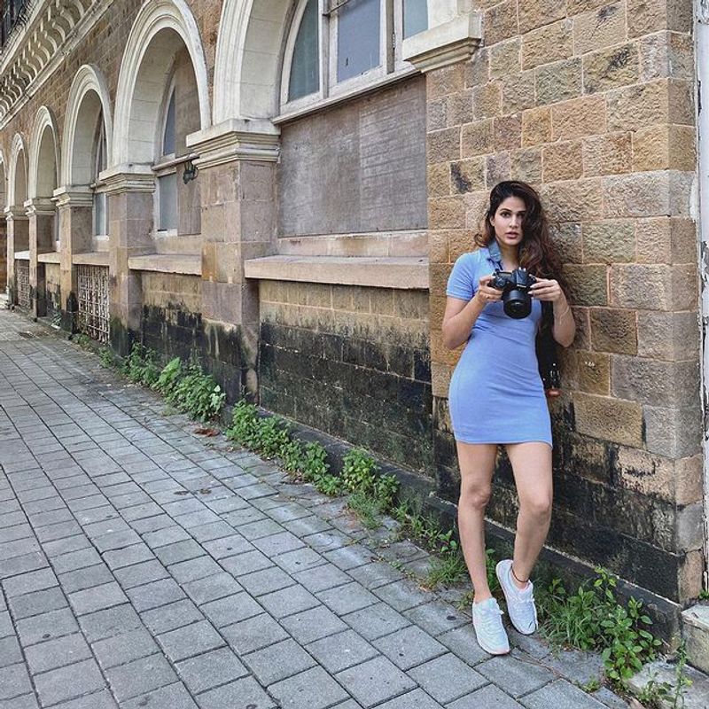 Lavanya Tripathi photoshoot in car is so hot, crazy viral in social media