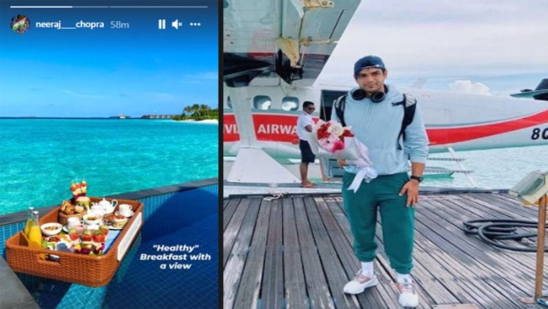 Golden boy neeraj chopra reached Maldives for vacation, shares images