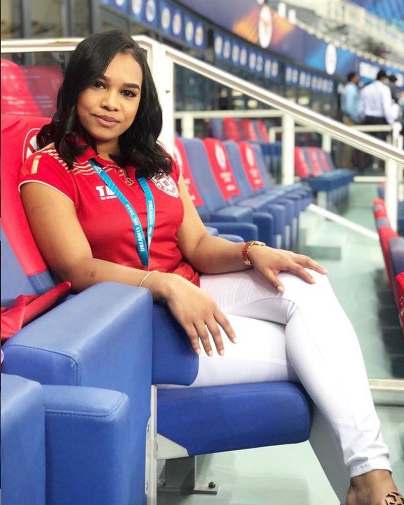 IPL 2021: Punjab Kings Player Nicholas Pooran enjoying with his hot wife Kathrine Miguel