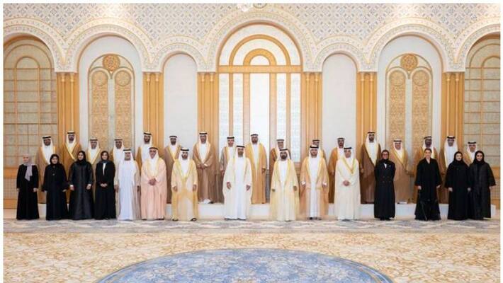 swearing in ceremony of new Cabinet in UAE swearing in ceremony of new Cabinet in UAE