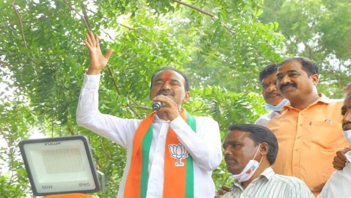eatala rajender strong counter to cm kcr and peddapalli mla manohar reddy eatala rajender strong counter to cm kcr and peddapalli mla manohar reddy