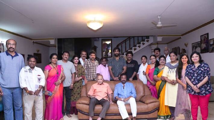 mohan babu meets super star krishna over maa elections mohan babu meets super star krishna over maa elections